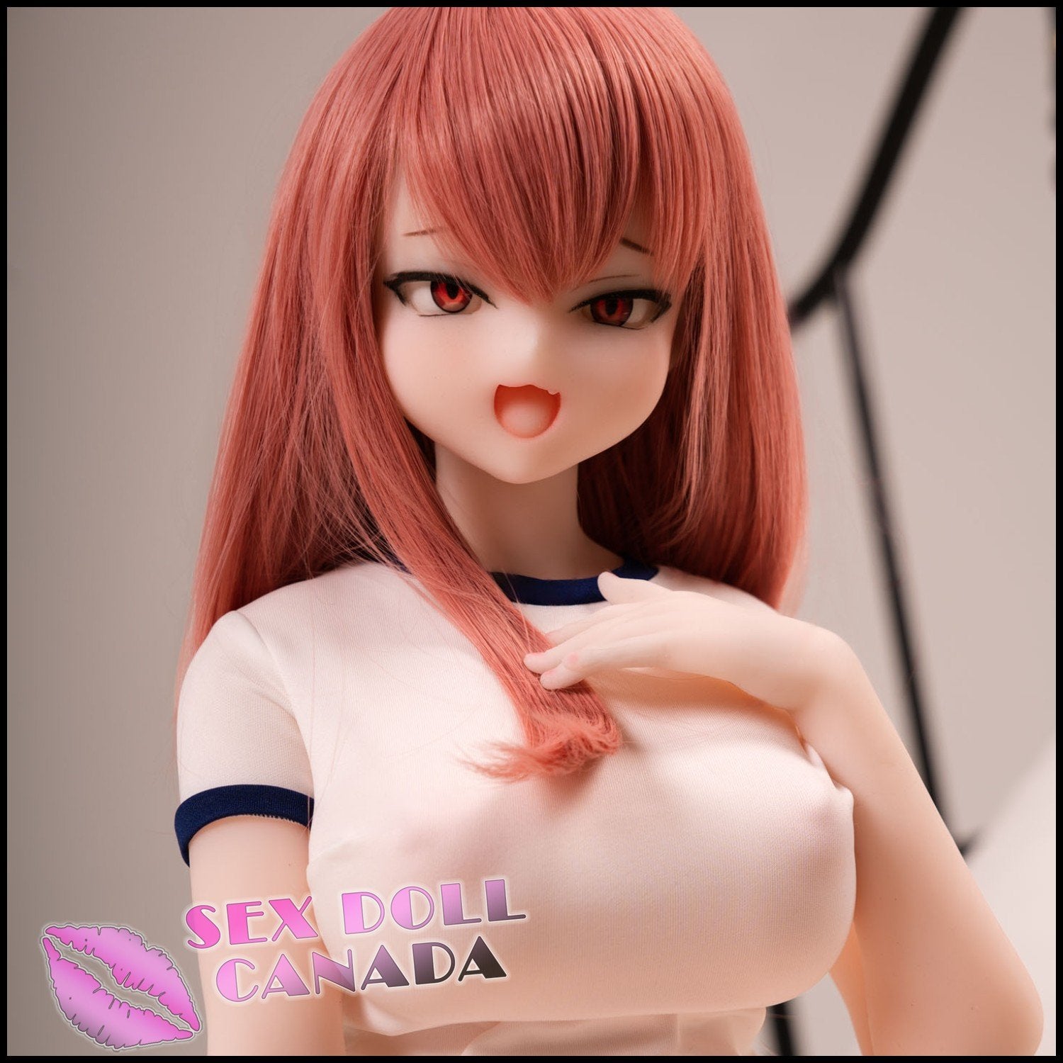 IROKEBIJIN Realistic Sex Doll Cartoon Hentai Anime Red Head Big Tits Breasts