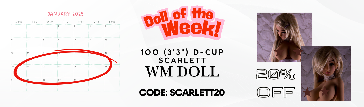 100 (3'3") D-Cup Scarlett - WM Doll