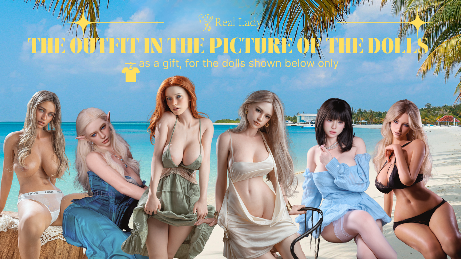 Real Lady Dolls Promotional banner image