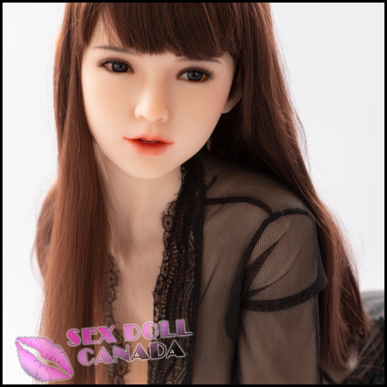 Sanhui Dolls Realistic Sex Doll Brunette Hair Big Tits Breasts Mini