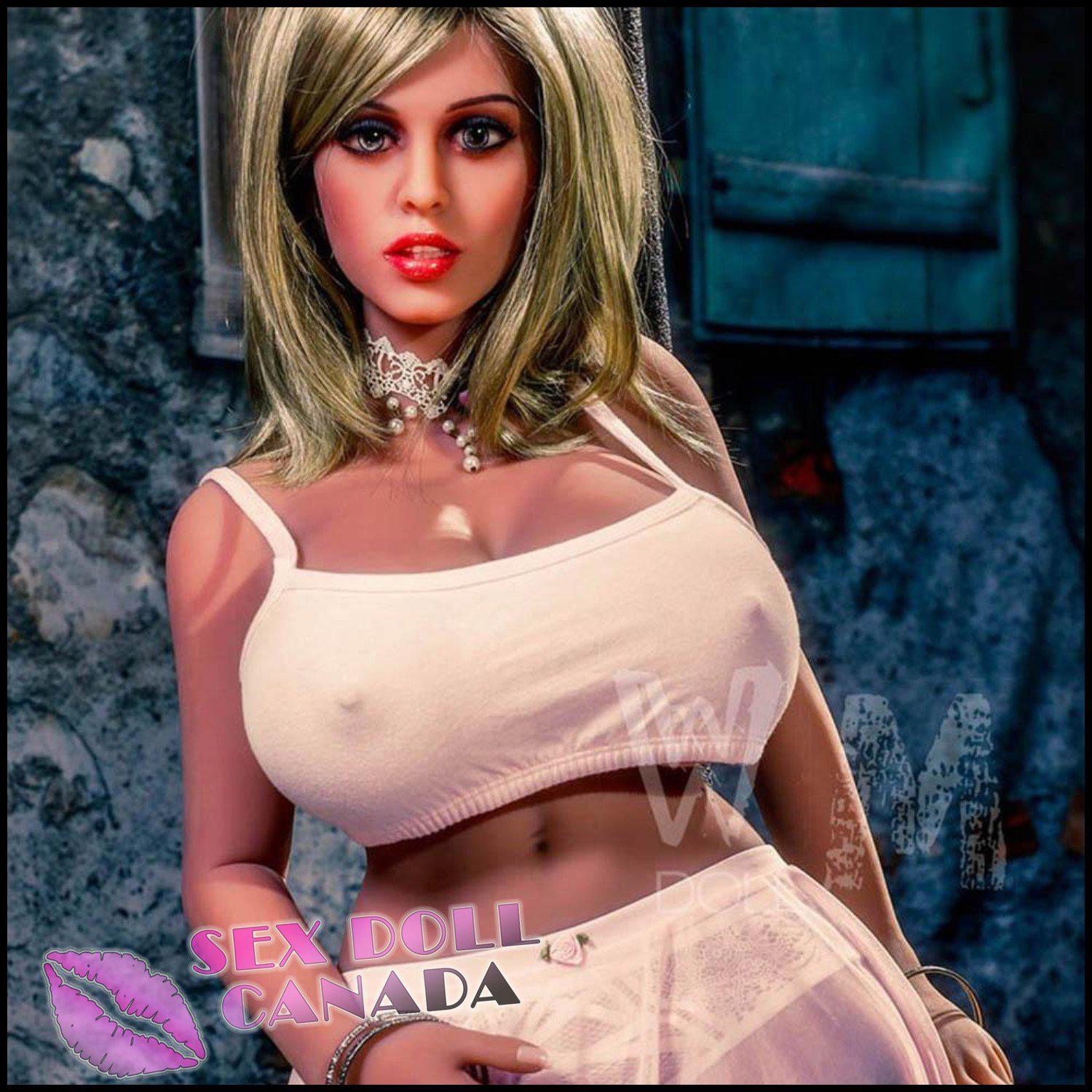 WM Realistic Sex Doll Blonde Hair Mini Small Waist