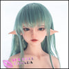 Sanhui Dolls Realistic Sex Doll Green Hair Curvy Full Body Mini