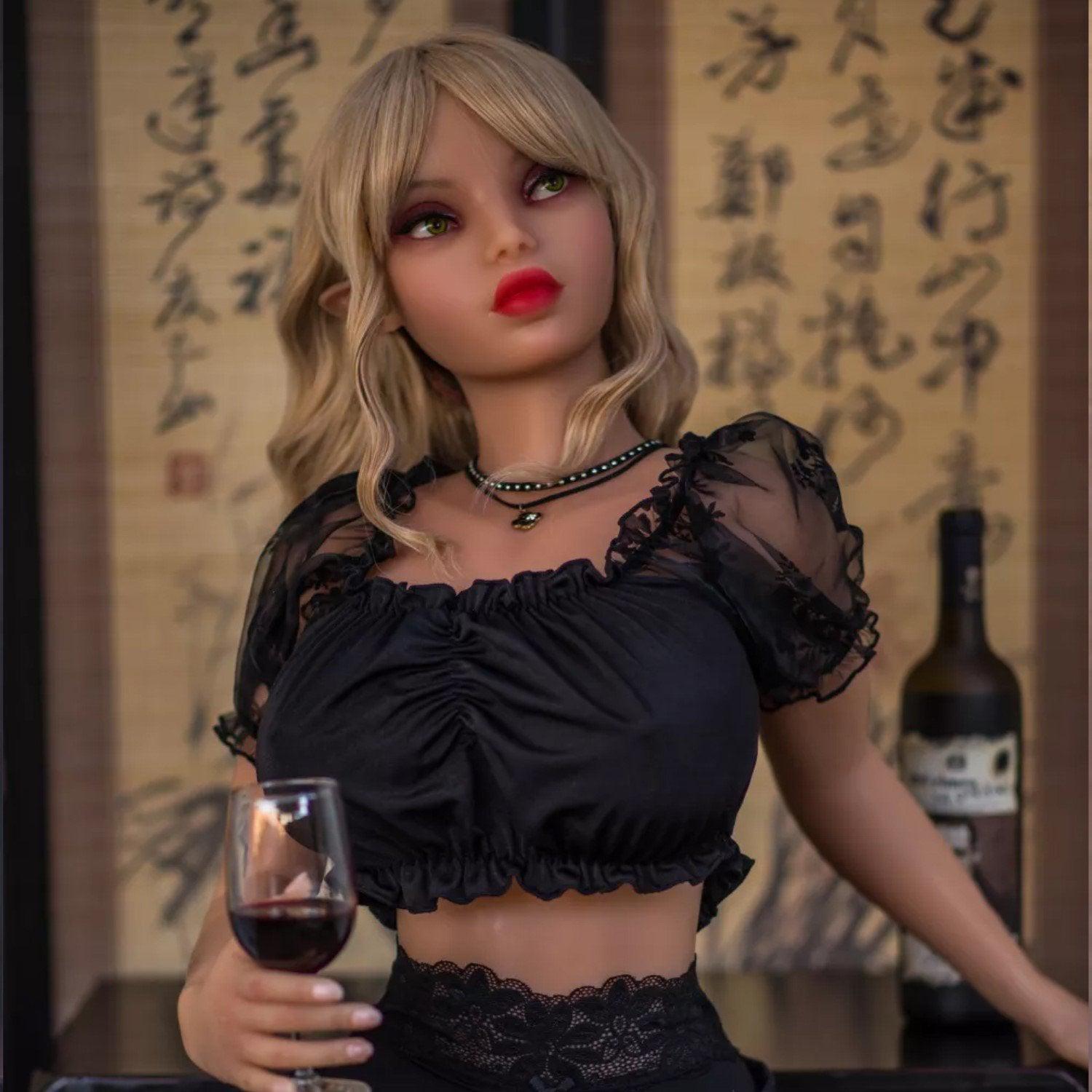 136 (46) L-Cup Jade Elf Seamless Head - Sm Silicone Doll