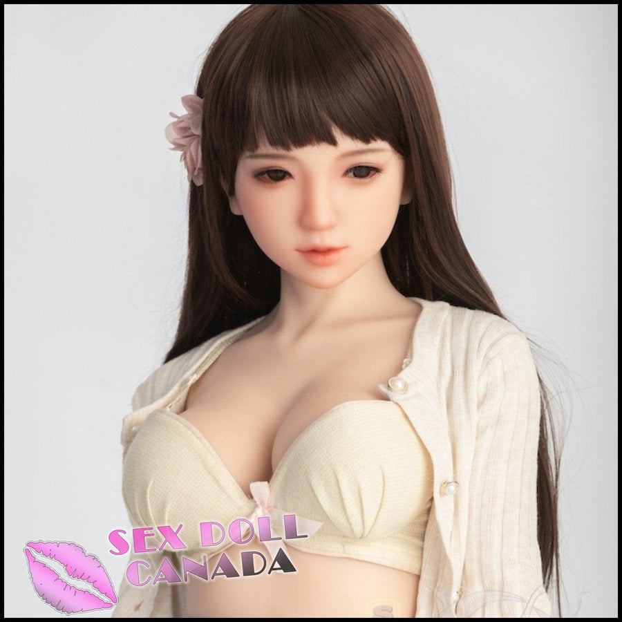  Sanhui Dolls Realistic Sex Doll Brunette Hair Big Tits  Breasts Small Waist