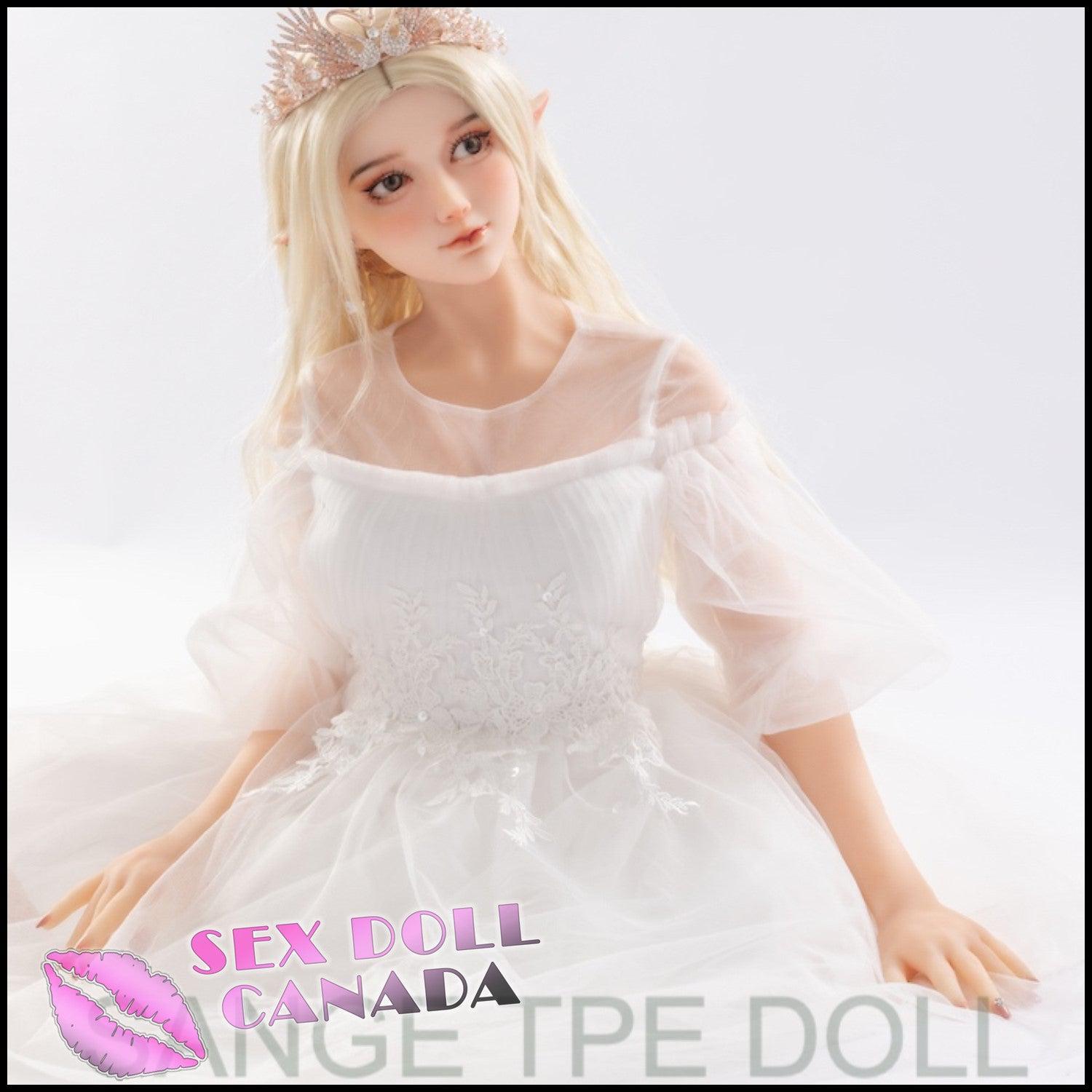 Sanhui Dolls Realistic Sex Doll Small Waist Elf Fantasy Cosplay Blonde Hair