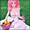 Tayu Realistic Sex Doll Asian Japanese Chinese Pink Purple Hair Short Petite