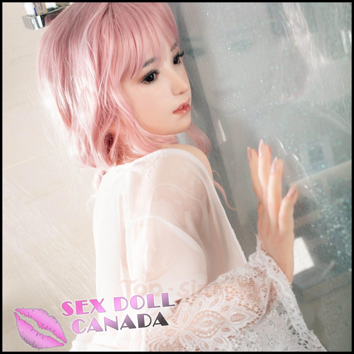 Top Sino (Sino-Doll) Realistic Sex Doll Asian Japanese Chinese Pink Purple Hair Short Petite