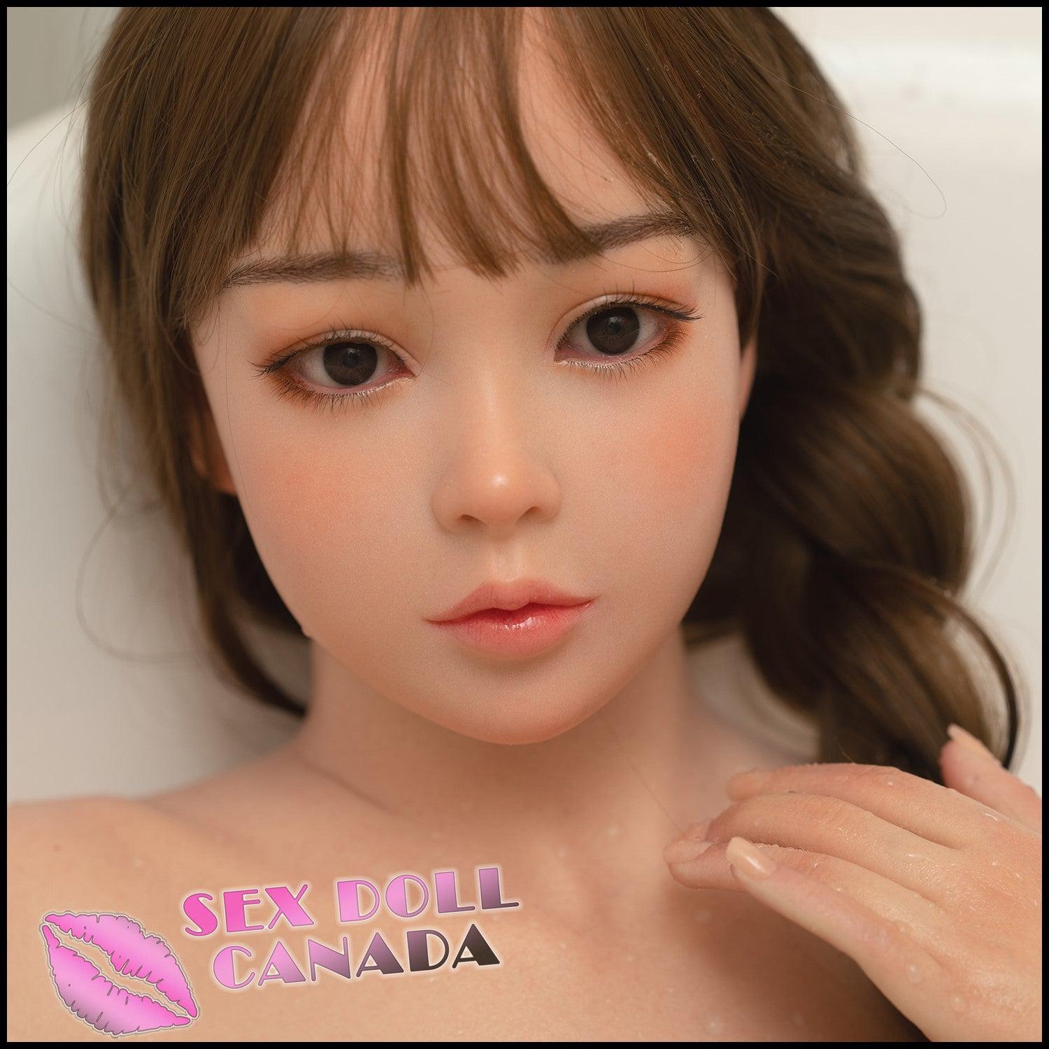 Zelex Realistic Sex Doll Brunette Hair Small Tits Boobs Short Petite