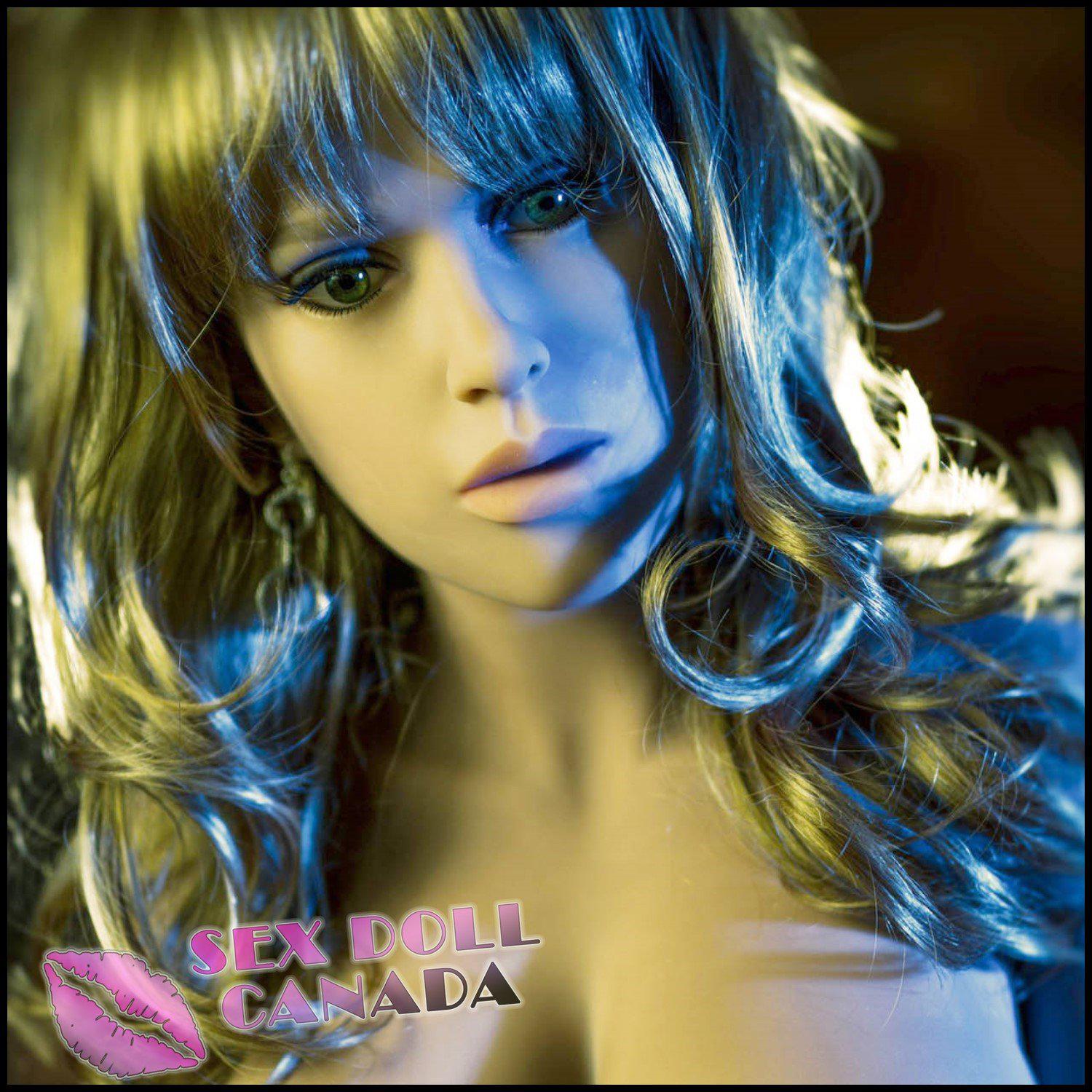 YL Realistic Sex Doll Curvy  Full Body Blonde Hair Short Petite