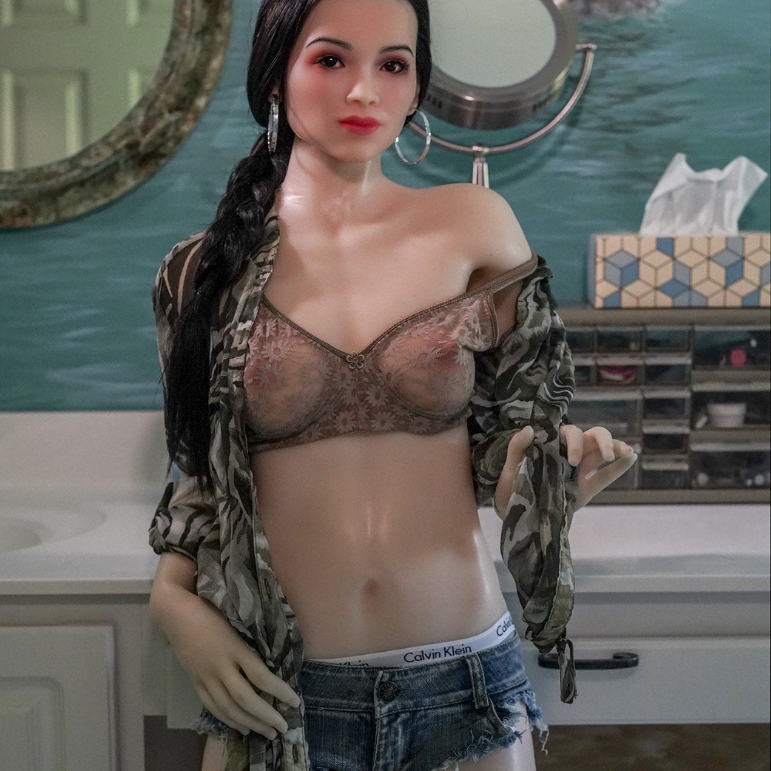 156 (51) C-Cup Estella (#x2) Silicone - Sm Doll