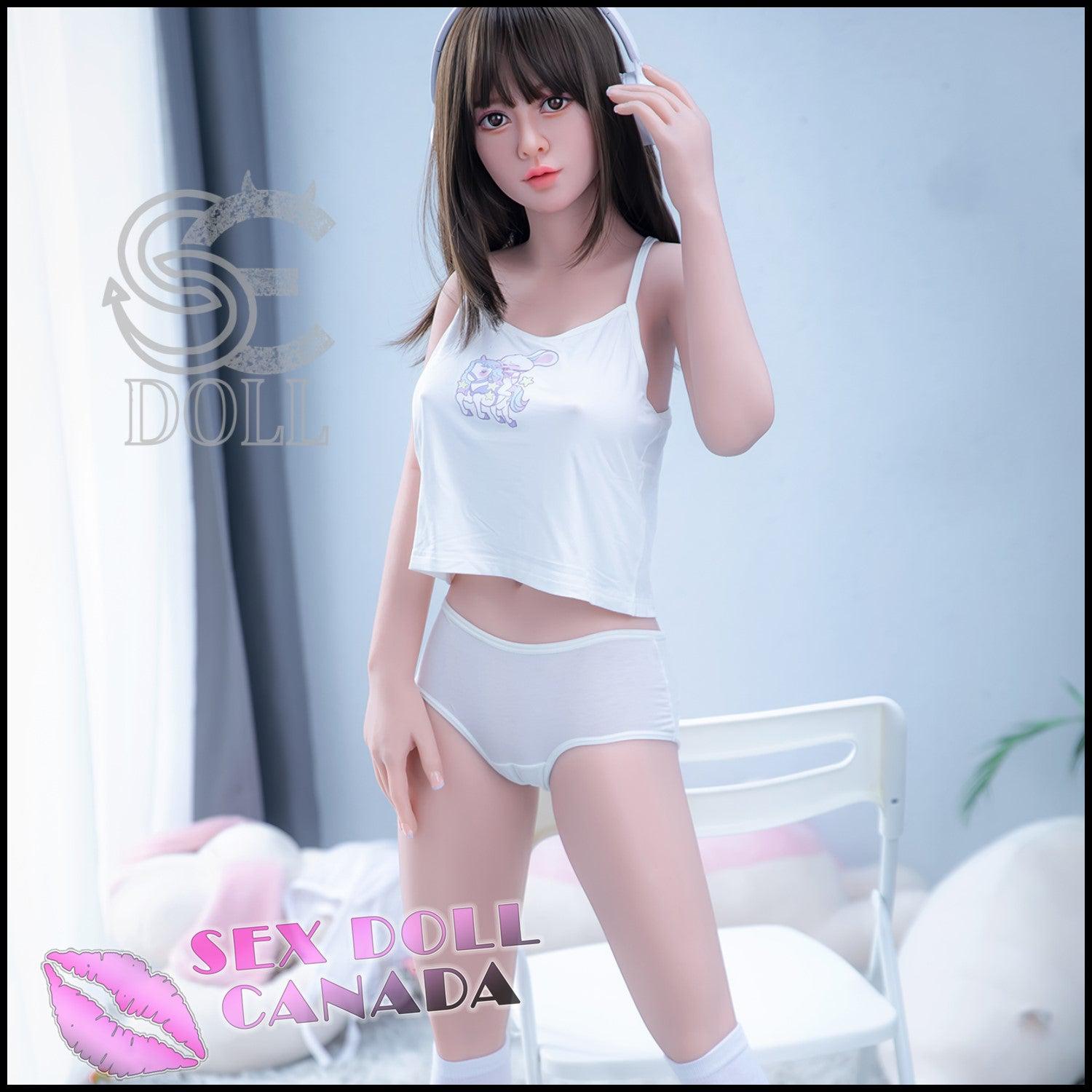 SE DOLL Realistic Sex Doll Small Waist Brunette Hair Short Petite