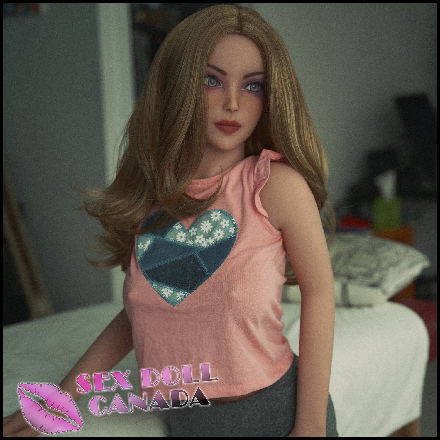 SE DOLL Realistic Sex Doll Big Tits Breasts Small Waist Fit Athletic