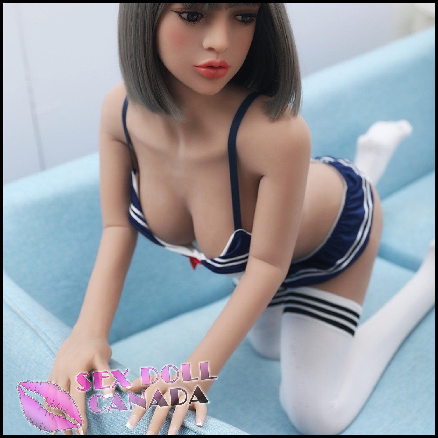 Jarliet Realistic Sex Doll Elf  Fantasy  Cosplay Gray  Silver  White Hair Skinny  Slim