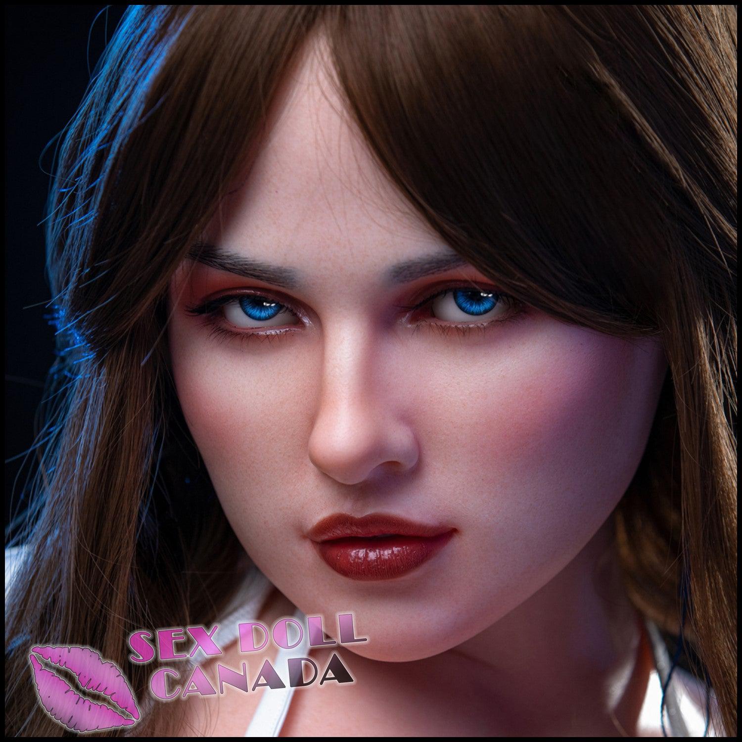 IRONTECH Realistic Sex Doll Short Petite Brunette Hair Western American