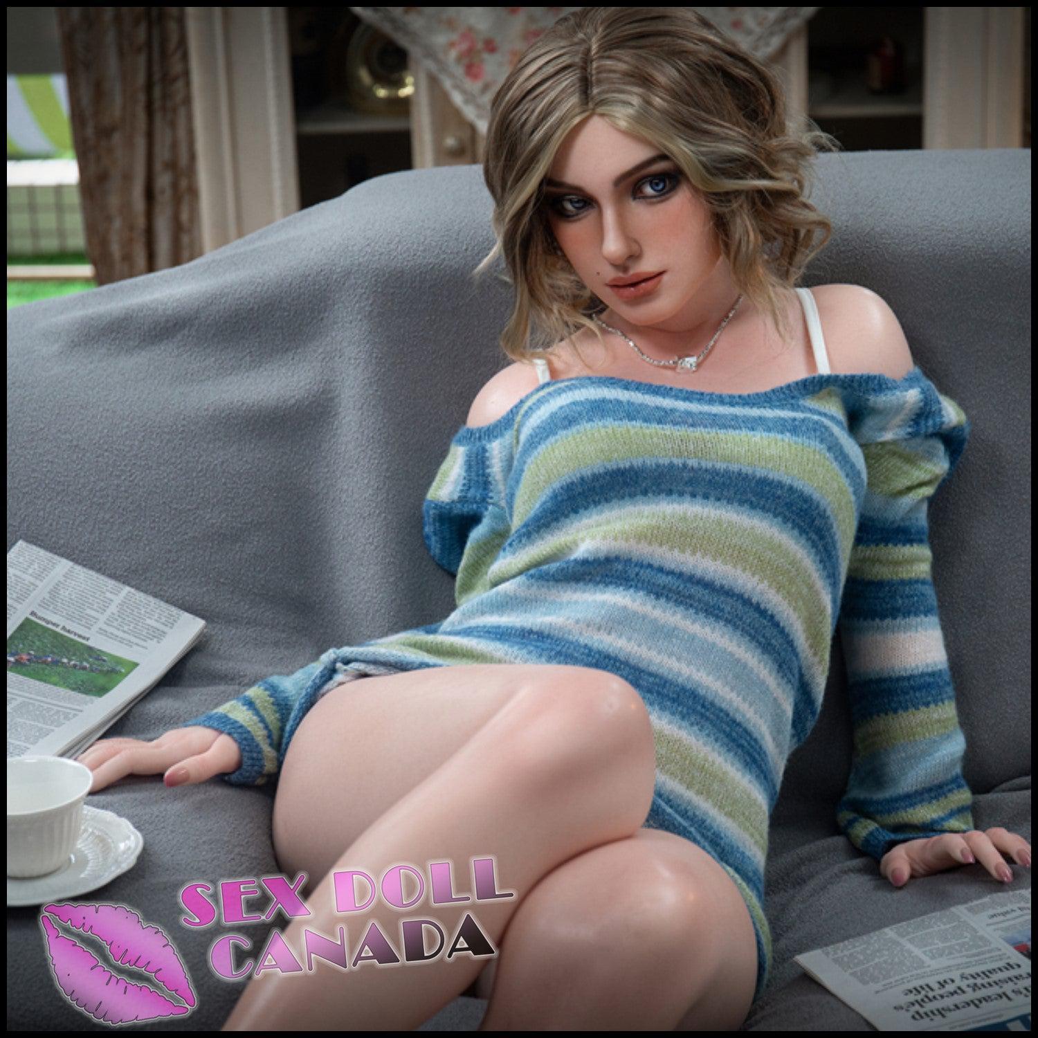 IRONTECH Realistic Sex Doll Western American Short Petite Blonde Hair