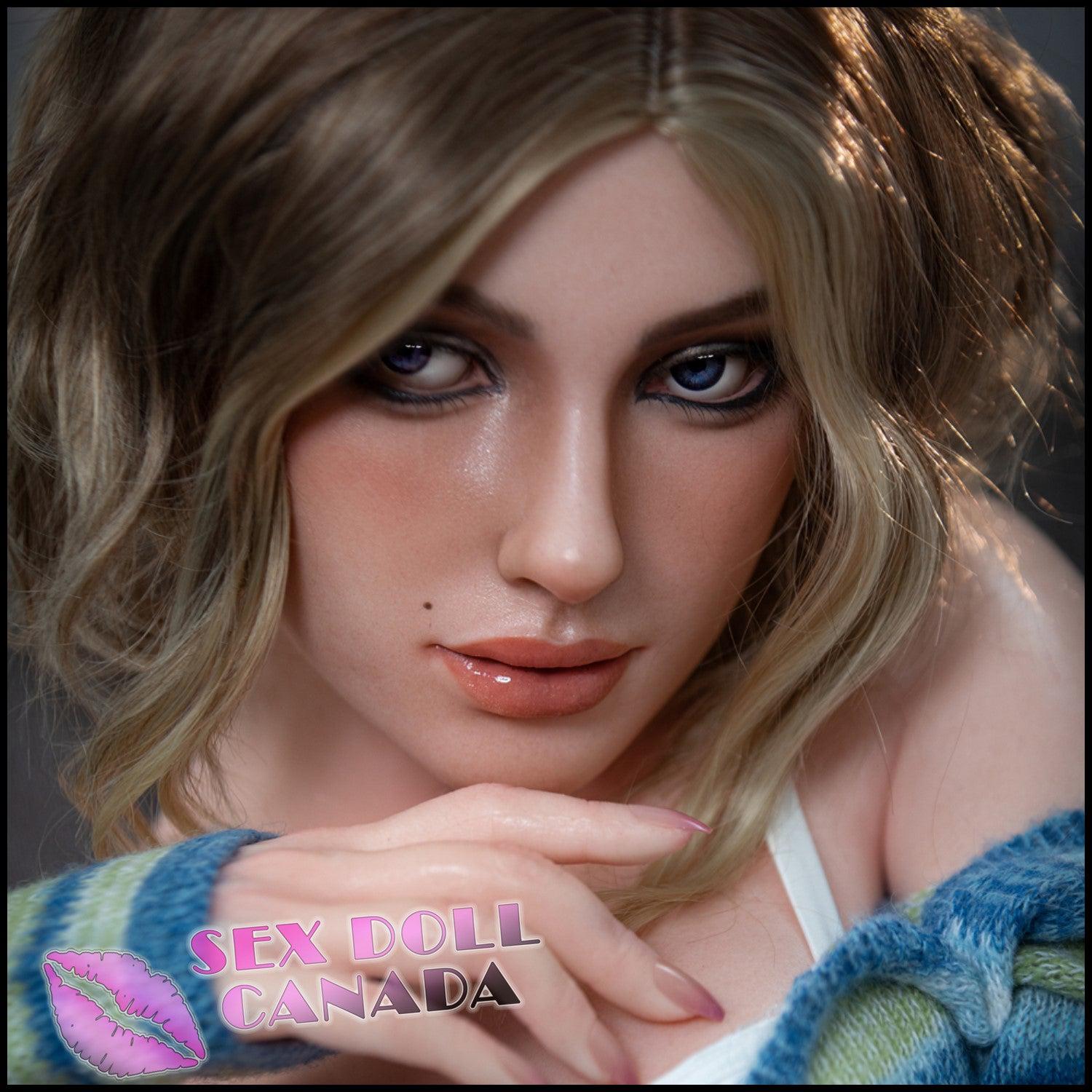 IRONTECH Realistic Sex Doll Blonde Hair Western American Short Petite