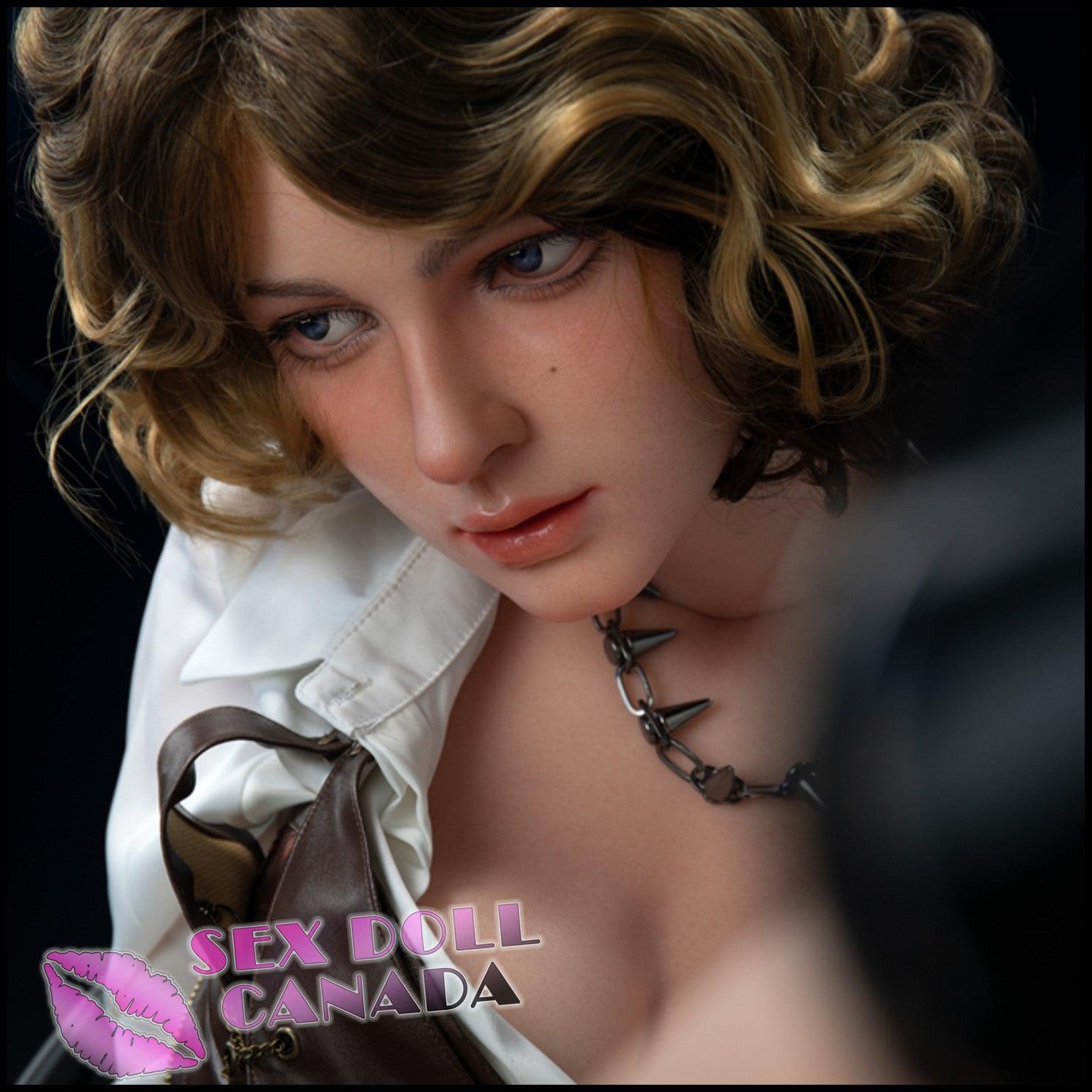 IRONTECH Realistic Sex Doll Short Petite Small Waist Blonde Hair