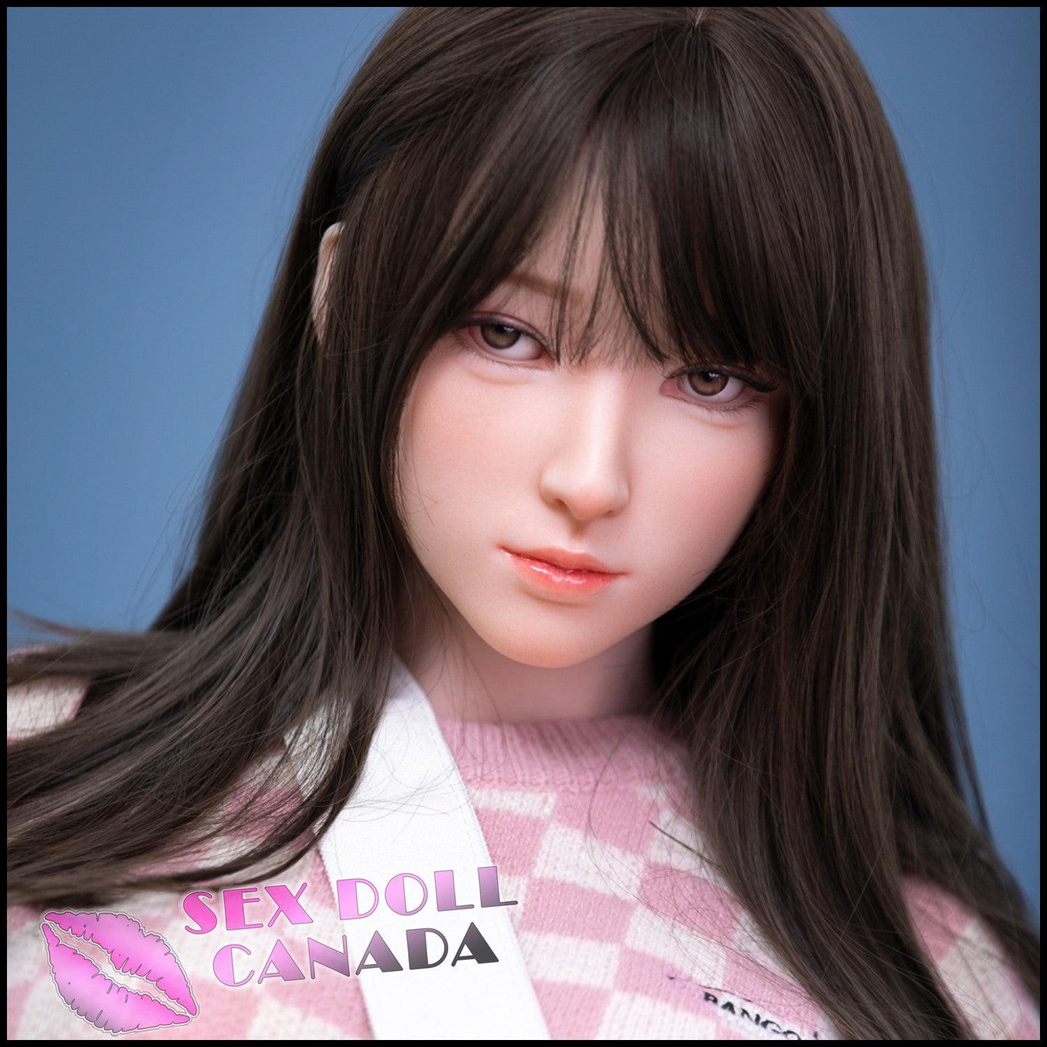 IRONTECH Realistic Sex Doll Small Waist Black Hair Curvy Full Body