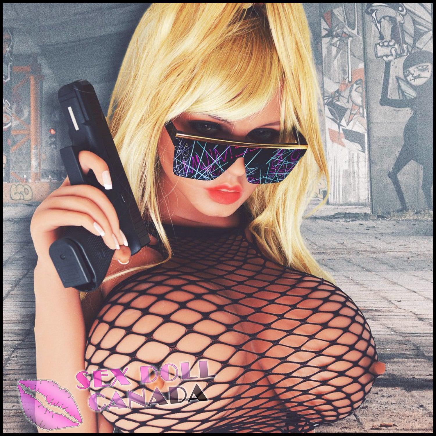 YL Realistic Sex Doll BBW Chubby Fat Short Petite Blonde Hair