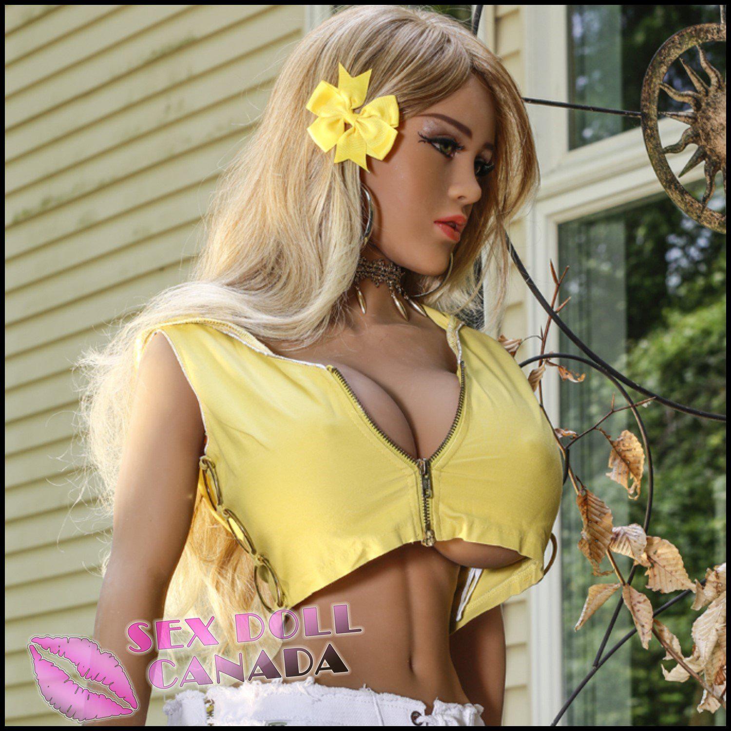JY Realistic Sex Doll Small Waist Big Thick Thighs Blonde Hair