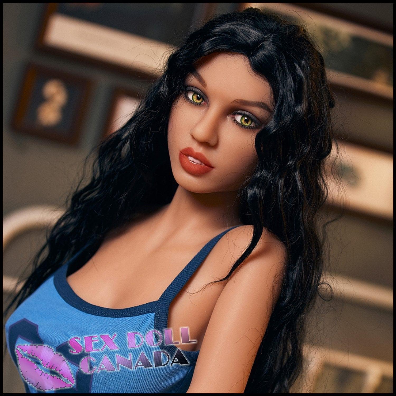 IRONTECH Realistic Sex Doll Black Hair Small Waist Latina  Brazilian