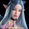 Sino-Doll Realistic Sex Doll Blue Hair Elf Fantasy Cosplay Huge Tits Boobs