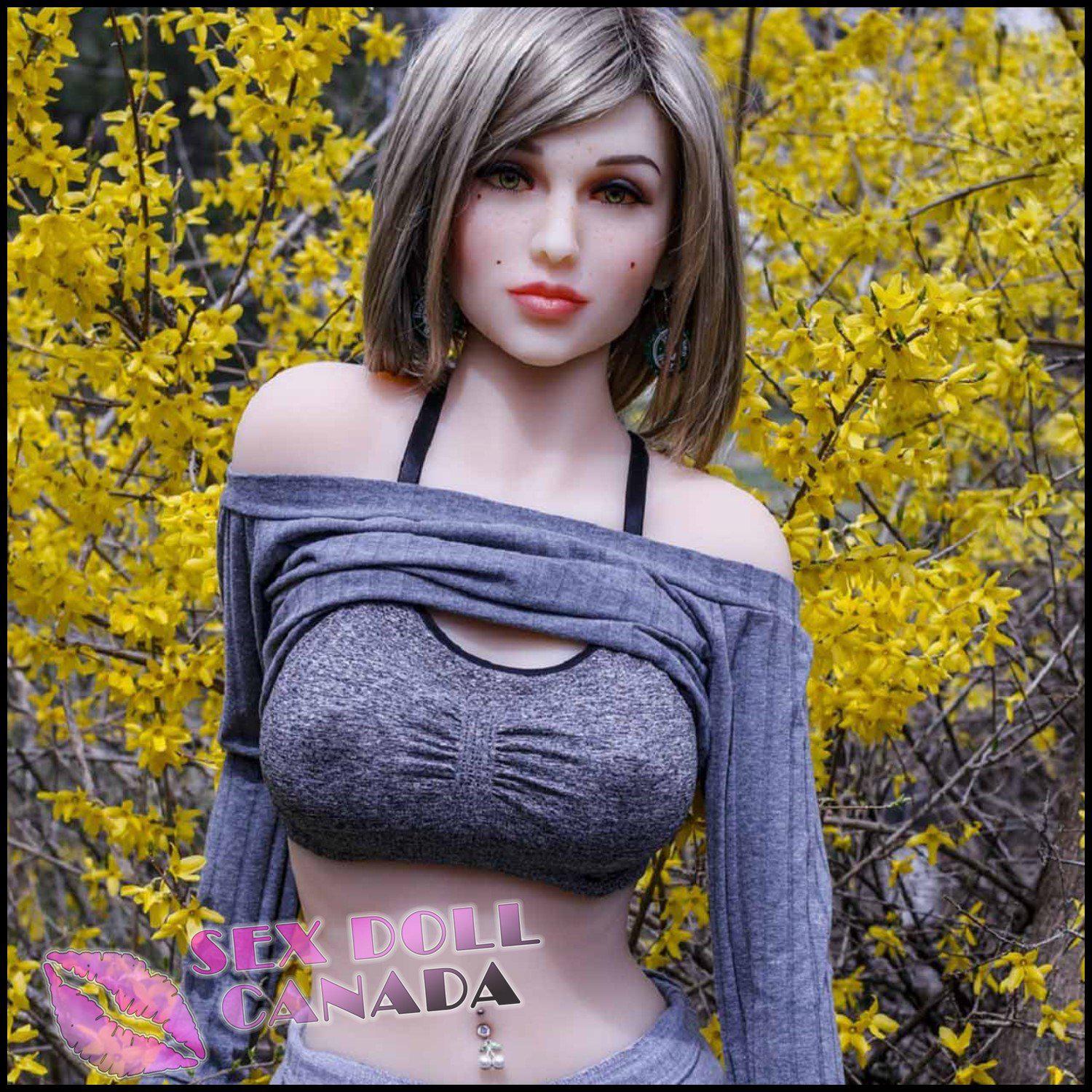 YL Realistic Sex Doll Big Tits  Breasts Blonde Hair Curvy  Full Body