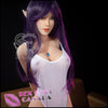 SE DOLL Realistic Sex Doll Small Waist Pink Purple Hair Fit Athletic