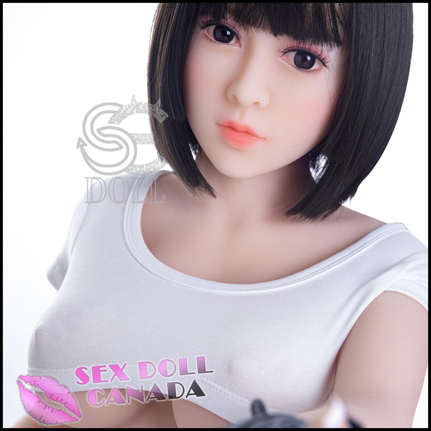 SE DOLL Realistic Sex Doll Fit Athletic Big Tits Breasts Black Hair