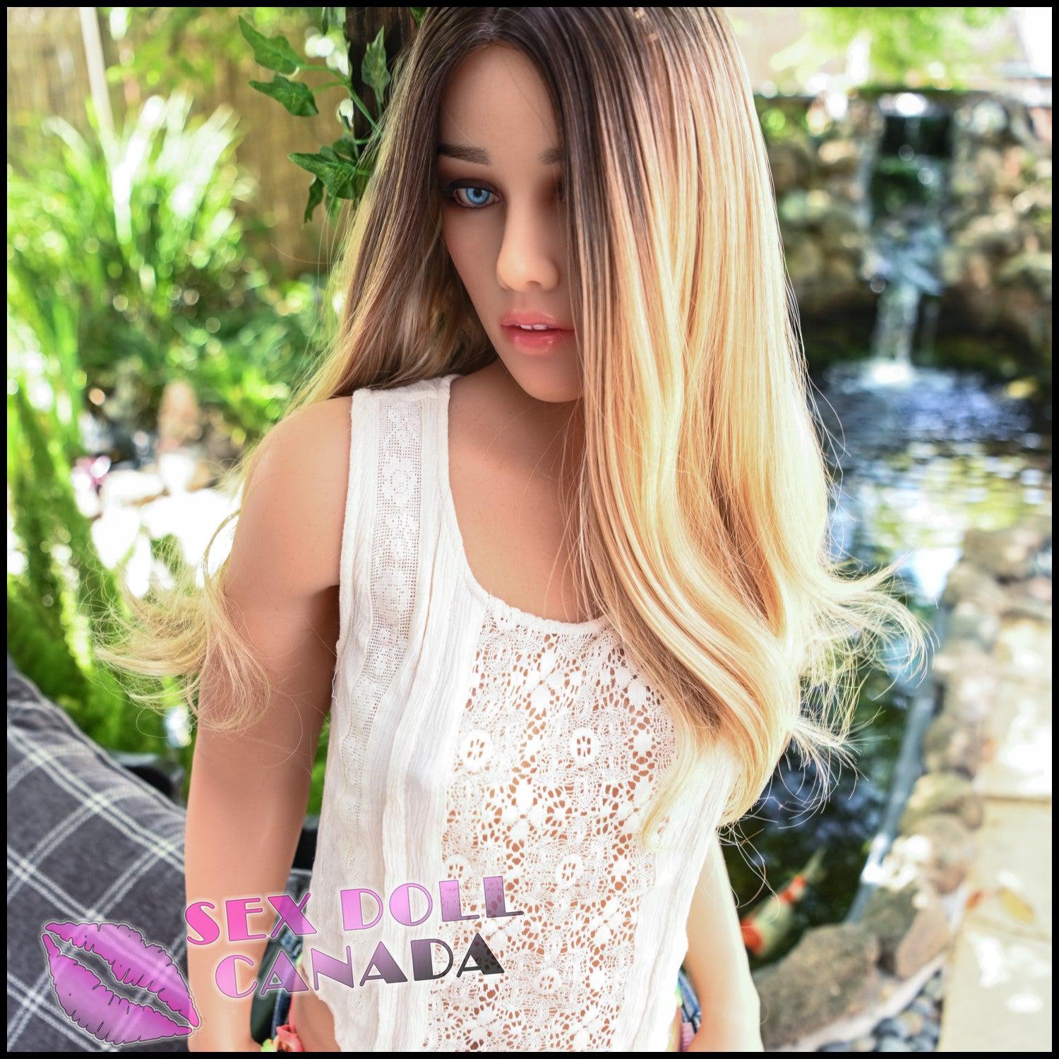 SM Realistic Sex Doll Blonde Hair Western American Big Tits Breasts