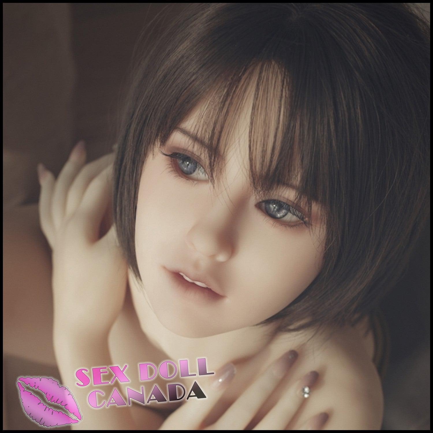 Sanhui Dolls Realistic Sex Doll Huge Tits Boobs Small Waist Brunette Hair