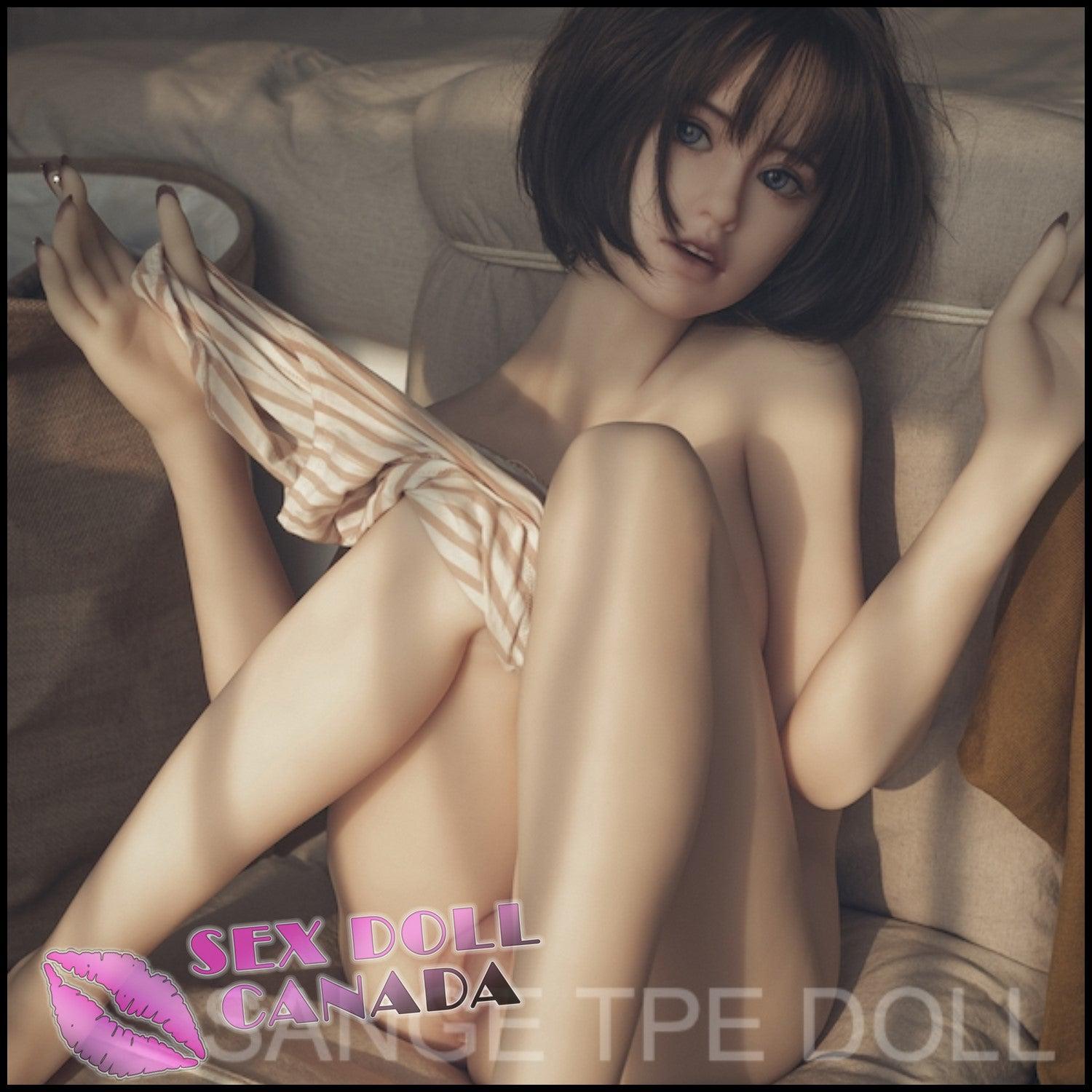 Sanhui Dolls Realistic Sex Doll Brunette Hair Small Waist Huge Tits Boobs