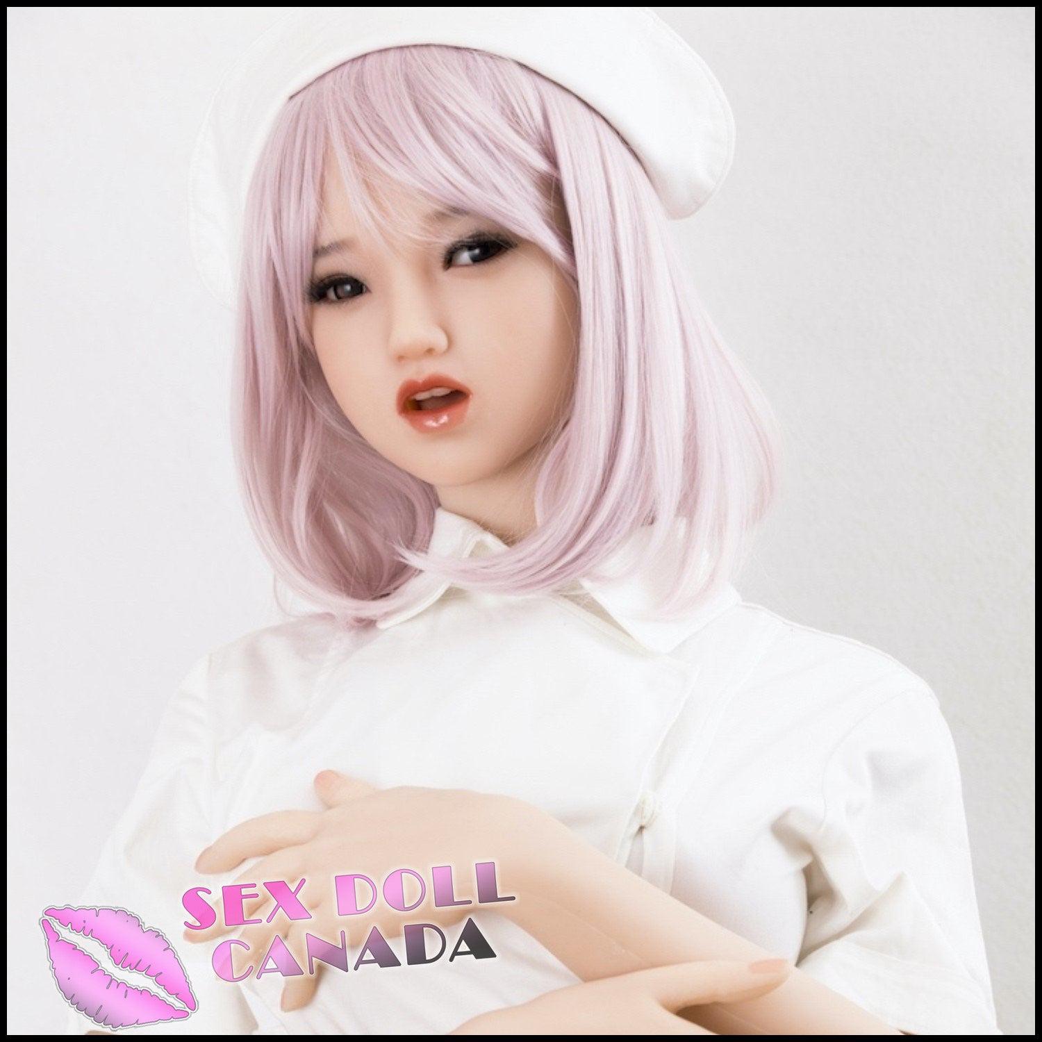 Sanhui Dolls Realistic Sex Doll Big Tits  Breasts Fit  Athletic Blow Job  Open Mouth