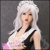 Sanhui Dolls Realistic Sex Doll Gray  Silver  White Hair Small Waist Fit  Athletic