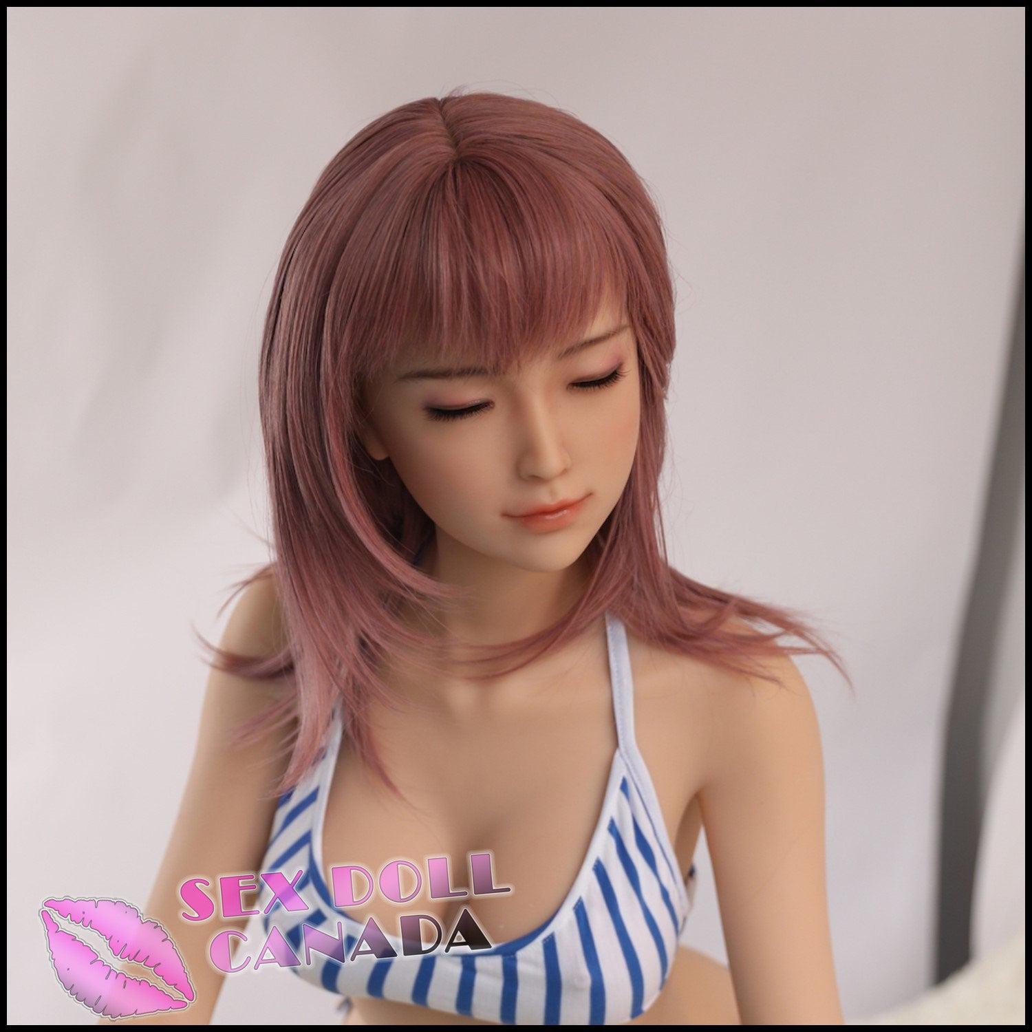 Sanhui Dolls Realistic Sex Doll Sleeping  Closed Eyes Asian  Japanese  Chinese Small Waist