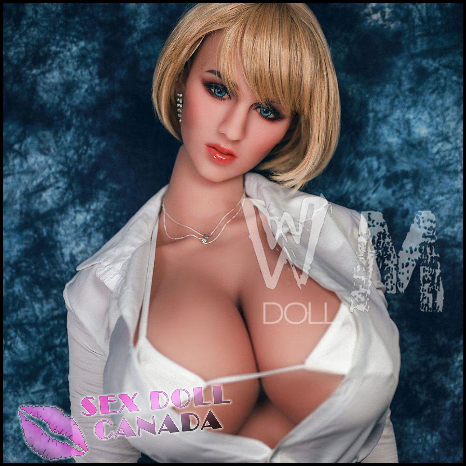WM Realistic Sex Doll Big Ass  Butt Curvy  Full Body Blonde Hair