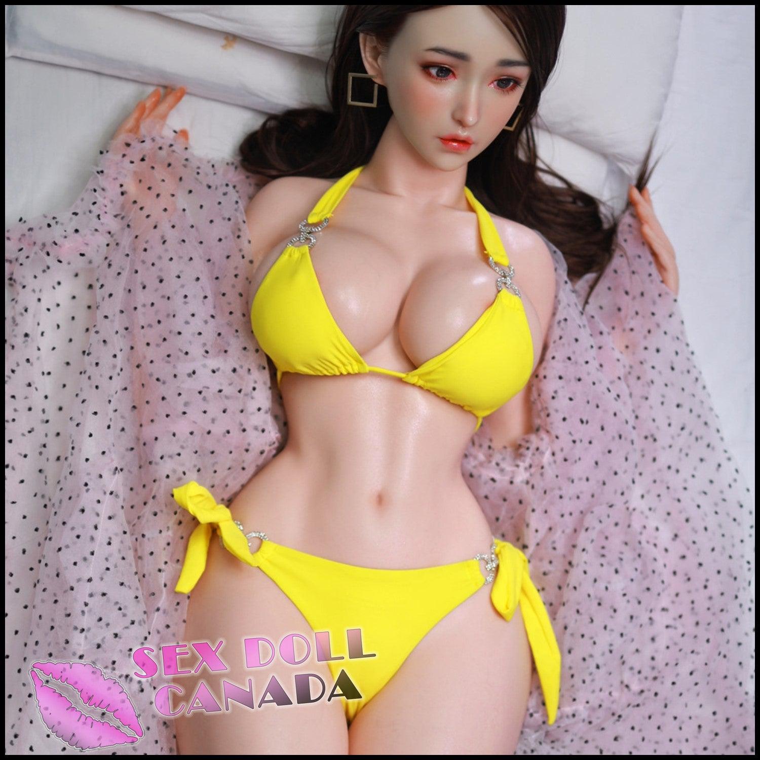 JY Realistic Sex Doll Brunette Hair Big Ass Butt Small Waist