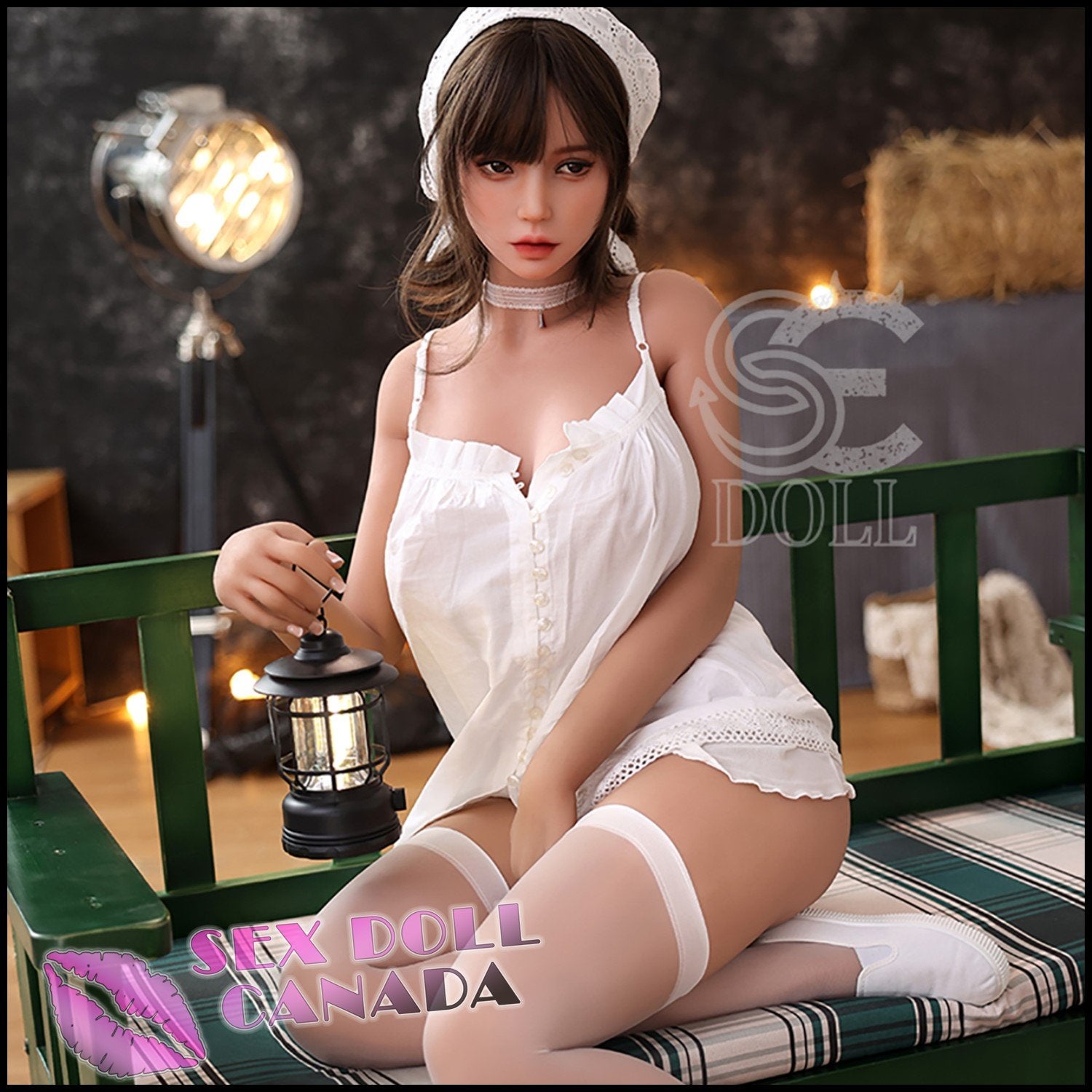 SE DOLL Realistic Sex Doll Huge Tits Boobs Brunette Hair Asian Japanese Chinese