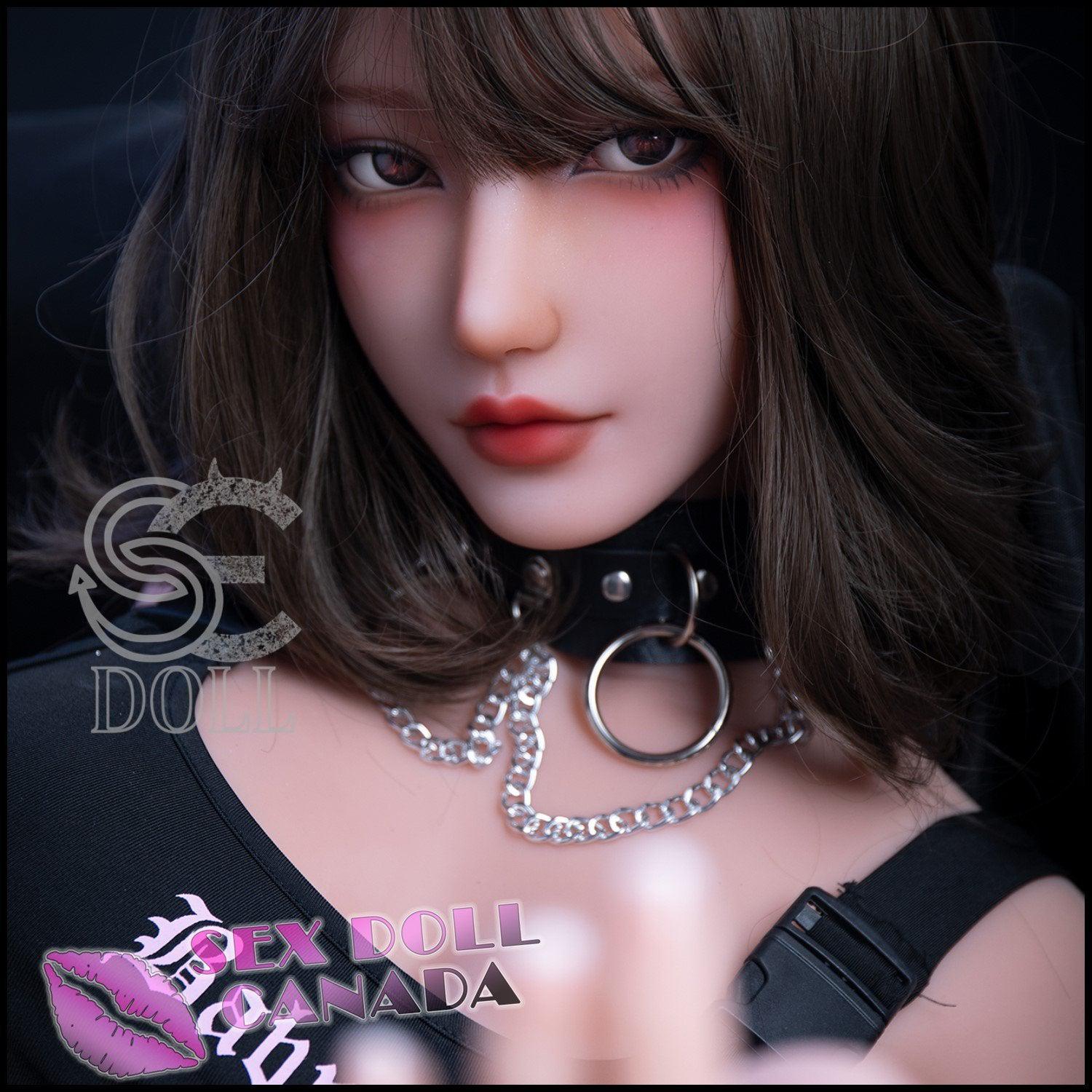 SE DOLL Realistic Sex Doll Black Hair Huge Tits Boobs Curvy Full Body