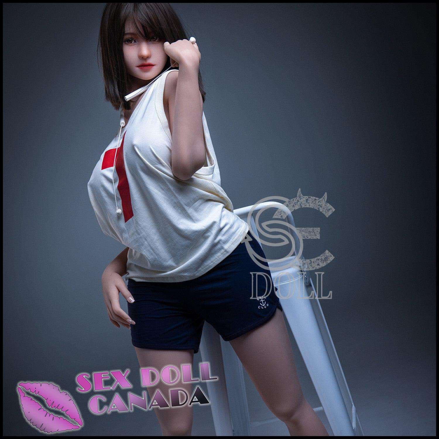 SE DOLL Realistic Sex Doll Big Ass Butt Brunette Hair Curvy Full Body