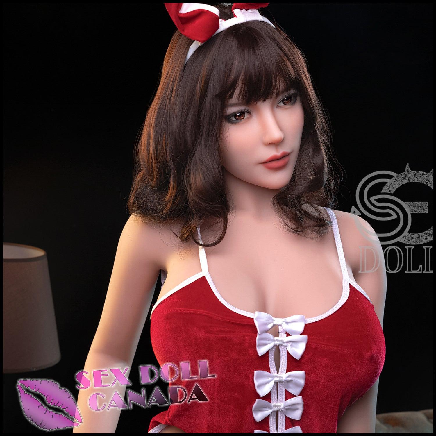 SE DOLL Realistic Sex Doll Big Ass Butt Curvy Full Body Brunette Hair