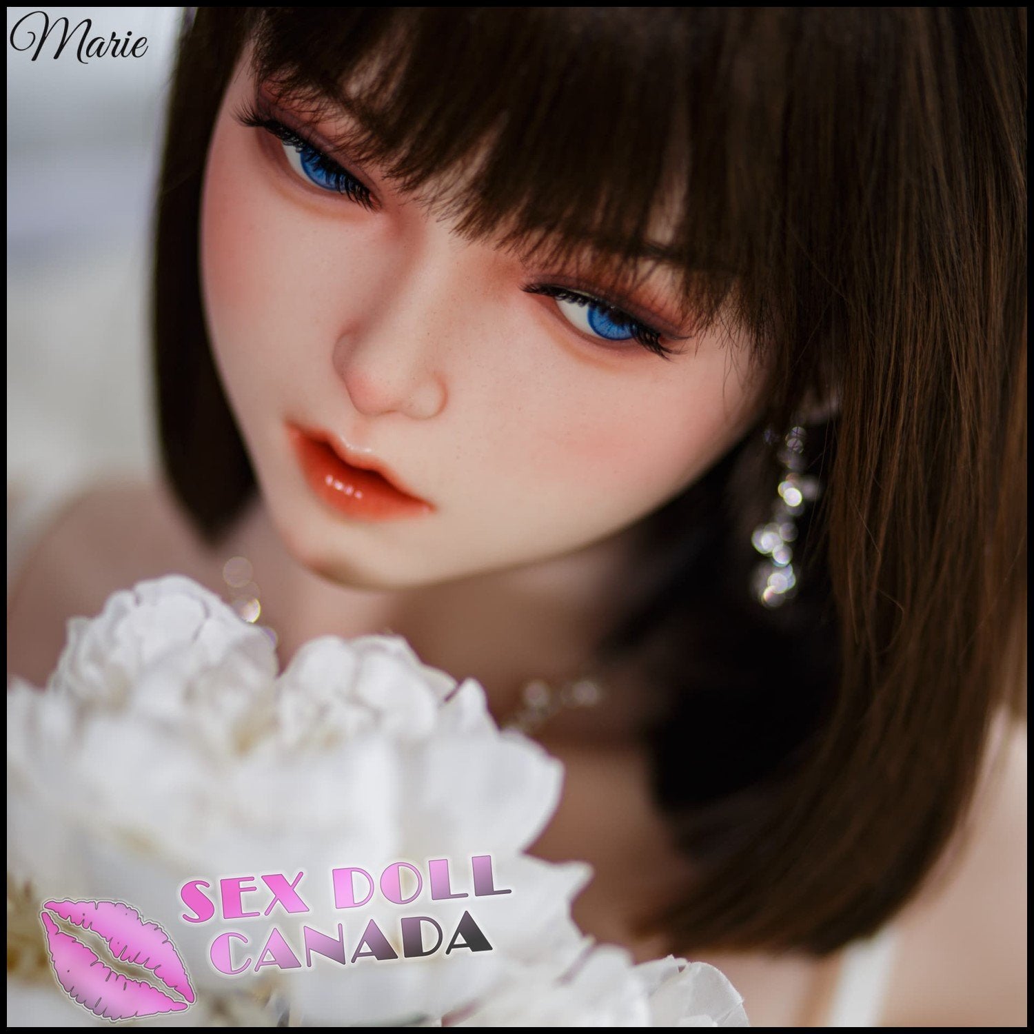 SM Realistic Sex Doll Brunette Hair Western American Big Tits Breasts