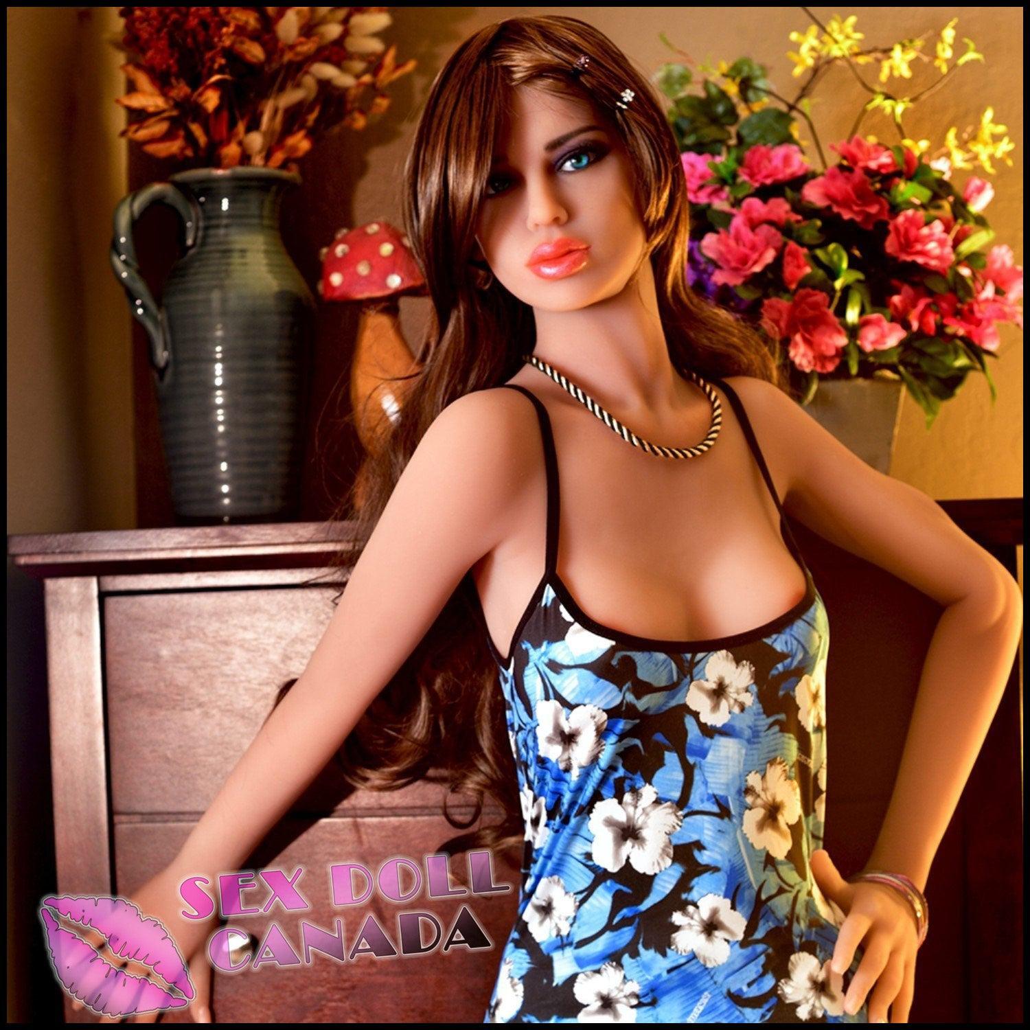 6YE Realistic Sex Doll Curvy  Full Body Skinny  Slim Small Tits  Boobs