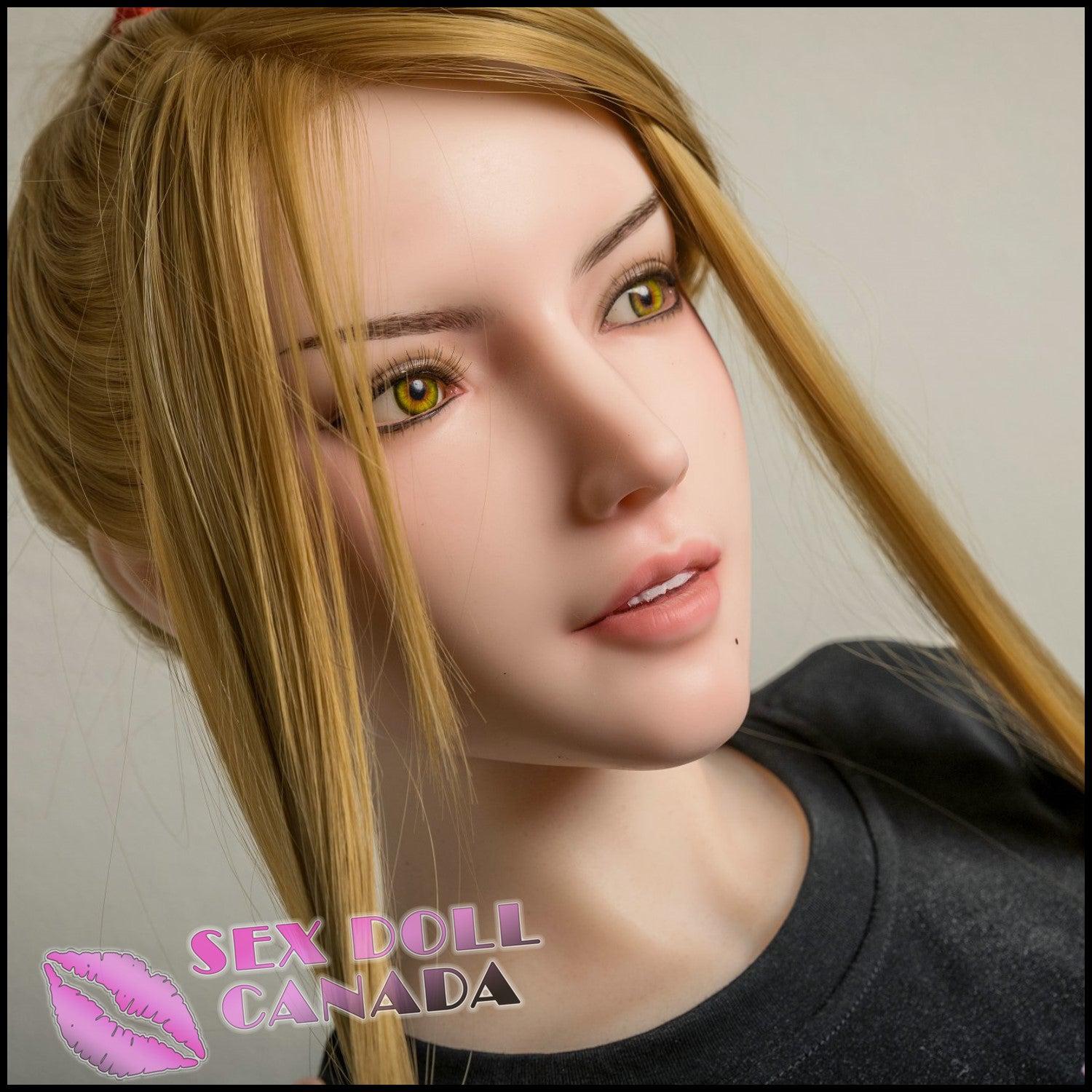 YL Realistic Sex Doll Blonde Hair Curvy Full Body Small Waist