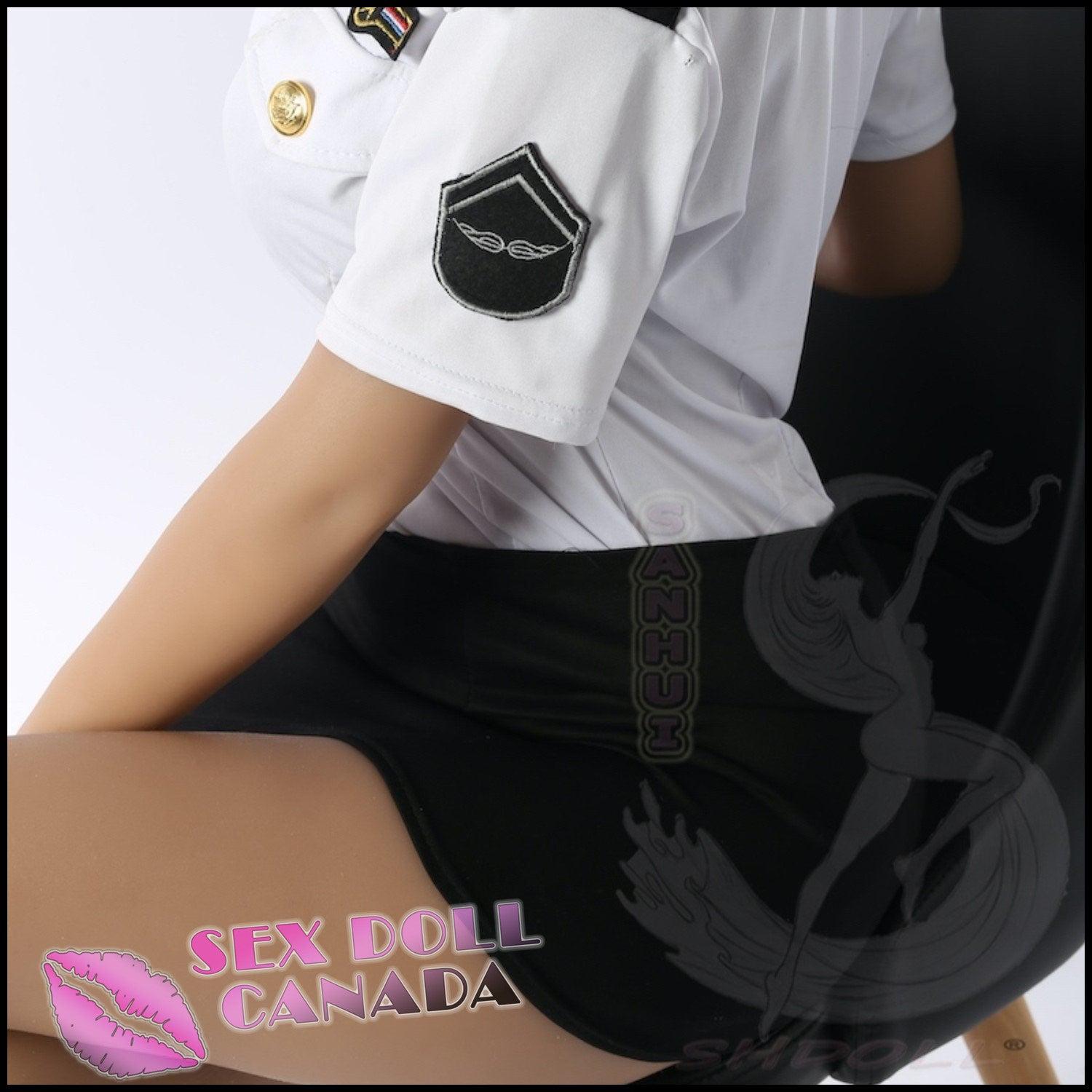 Sanhui Dolls Realistic Sex Doll Western  American Small Waist Black  Ebony  African