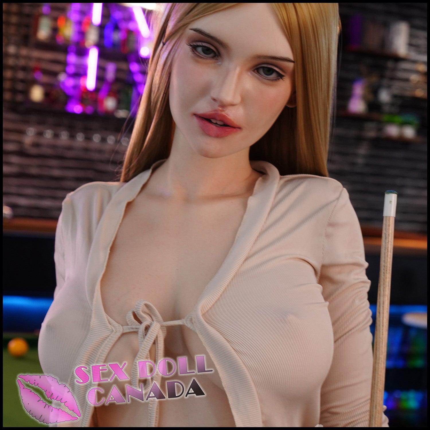 Angel Kiss Realistic Sex Doll Huge Tits Boobs Blonde Hair Western American