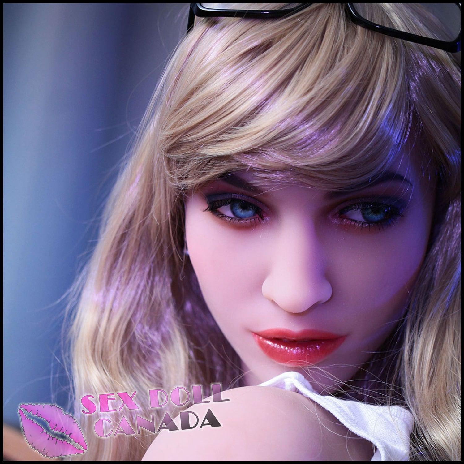 HR Doll Realistic Sex Doll Big Thick Thighs Blonde Hair Small Tits Boobs