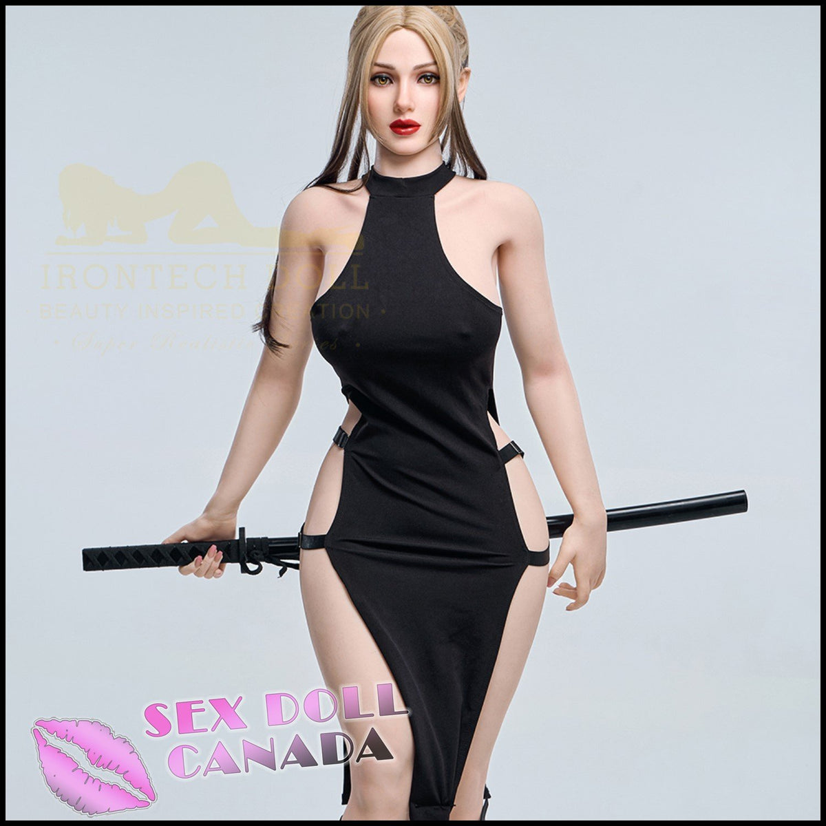159 (5'3") I-Cup Cinderella (Head #S5) Full Silicone - IRONTECH Dolls