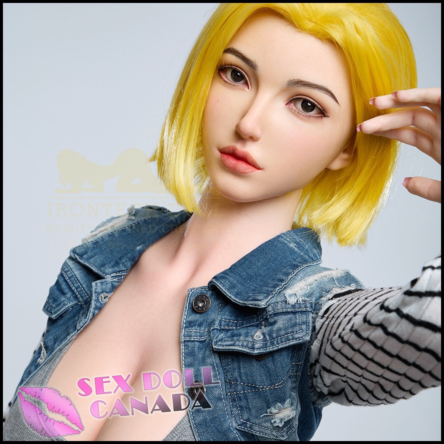 IRONTECH Realistic Sex Doll Curvy Full Body Huge Tits Boobs Elf Fantasy Cosplay