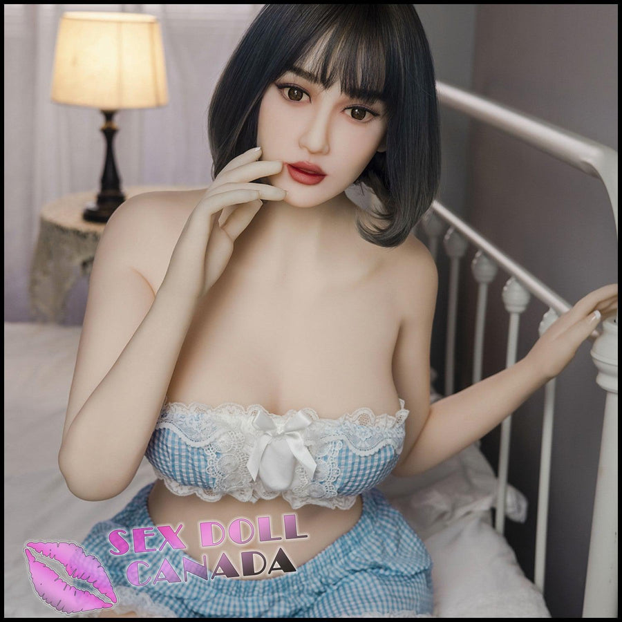 IRONTECH Realistic Sex Doll Black Hair Big Tits Breasts Skinny Slim